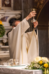 The Goblet during the Eucharist