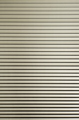 Fototapeta premium Corrugated nickel metallic texture background. Grooved metal texture backdrop.