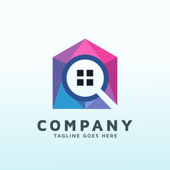 a home Inspection company logo design