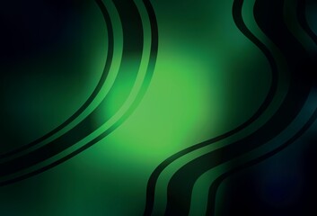 Dark Green vector colorful abstract texture.