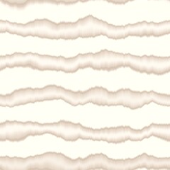Fototapeta premium Minimal ecru jute wavy stripe texture pattern. Two tone washed out beach decor background. Modern rustic brown sand color design. Seamless striped distress pattern for shabby chic coastal living. 