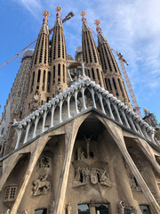 La Sagrada Familia Barcelona, spain（サグラダファミリア）