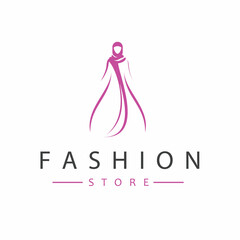 Fashion Store Logo Design Vector