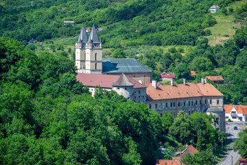 Basilica Minor of Saint Benedict in Hronsky Benadik village. Slovakia.