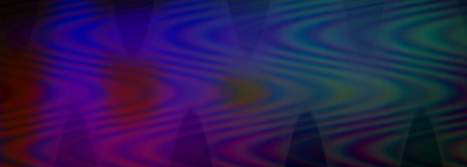 Obraz premium An abstract wavy iridescent background image.