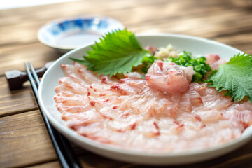 日本の刺し身　和食イメージ