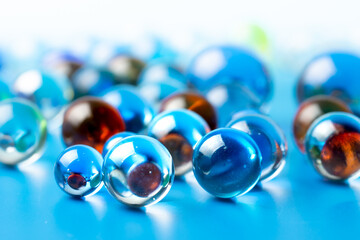 ビー玉の画像素材