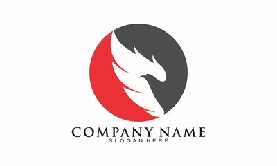 Bird illustration symbol logo