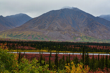 Mountains in Alaska.