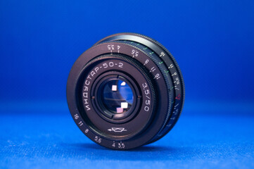 Soviet camera photo lens