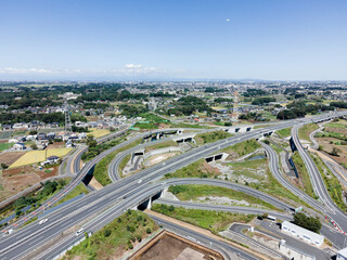 ジャンクション　ドローン撮影