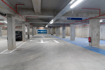 An Underground garage