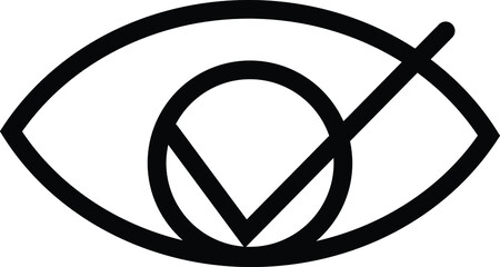 Shield with check mark black icon. Protection approve sign.