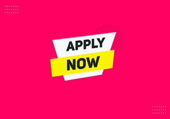 apply now button. web template apply now
