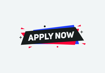 apply now button. web template apply now