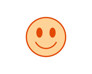 Emoji line icon. High quality outline symbol for web design or mobile app. Thin line sign for design logo. Color outline pictogram on white background