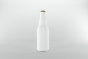 3D Rendered Bottles Mockup Template