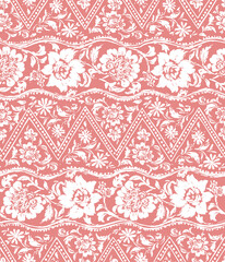 Abstract and seamless chintz pattern,