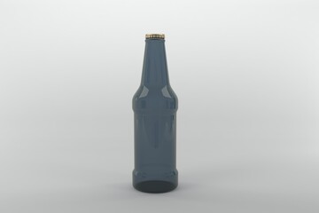 3D Rendered Bottles Mockup Template