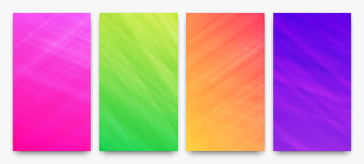 Fototapeta premium Modern colorful gradient background with lines