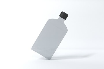 3D Rendered Bottles Mockup Template