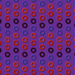 Seamless pattern abstract circles concept vector