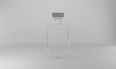 3D Rendered Bottles Mockup Template