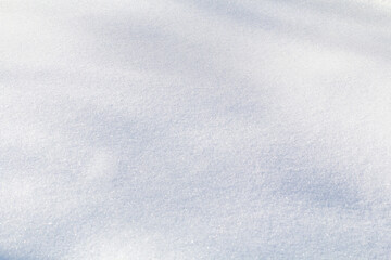 Obraz premium Winter snow. Snow texture Top view of the snow. Texture for design. Snowy white texture. Snowflakes.