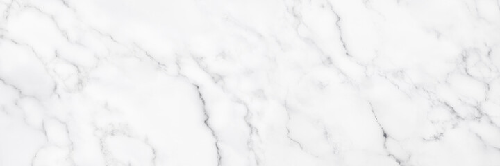 Panorama white marble texture for background or tiles floor decorative design.