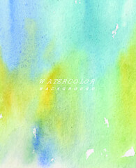 Beautiful hand painted watercolor background
