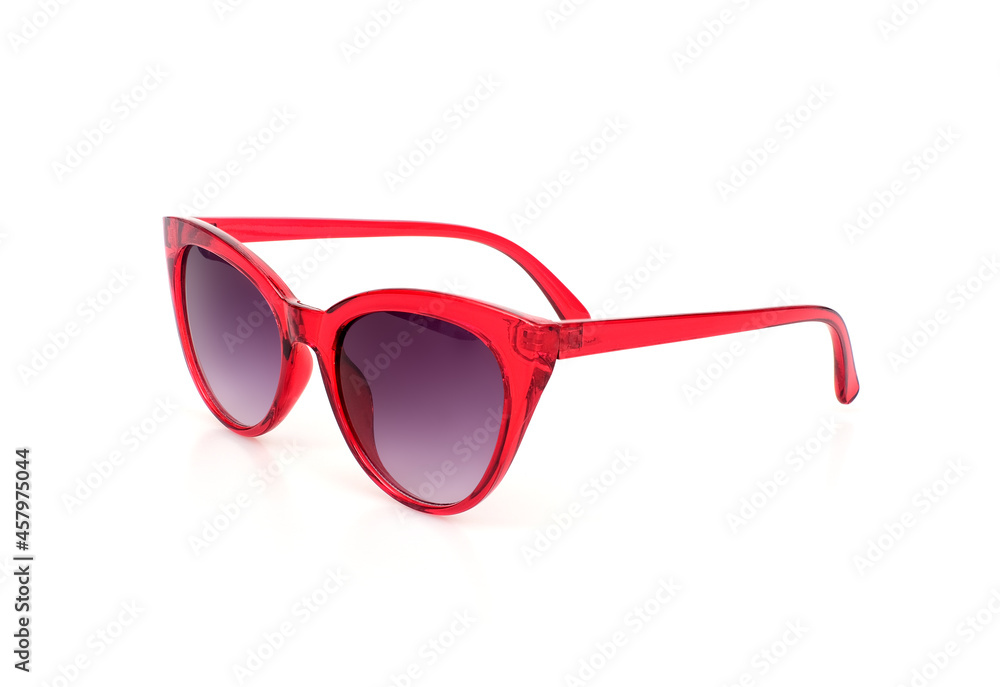 Wall mural Sunglasses isolated on white background for applying on a portrait