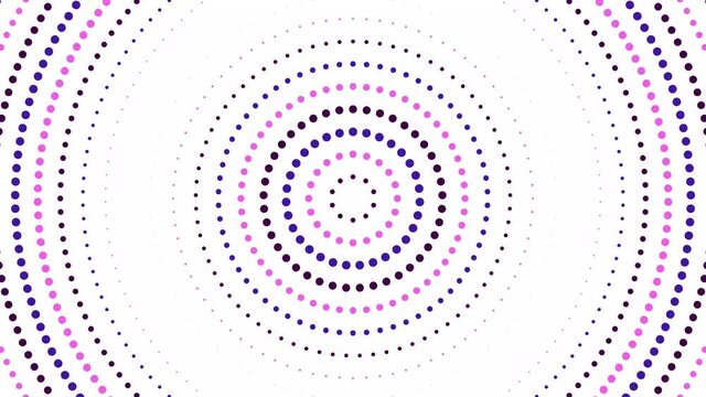 Abstract circle repeater background