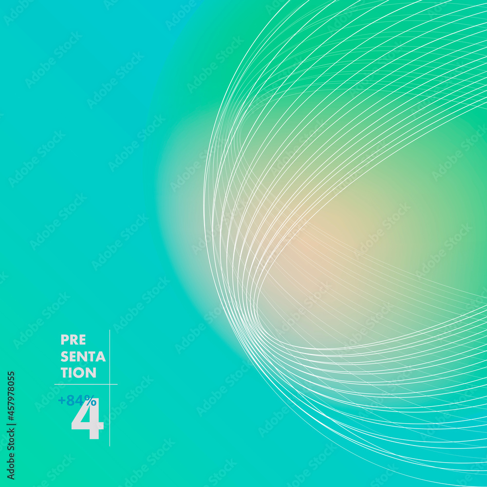 Leinwandbilder circles idea motion network. abstract circles design element. vector shapes on blue background