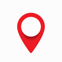 GPS pin sign illustration icon