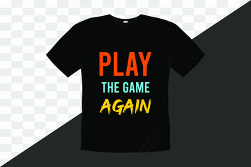 typography t-shirt design.