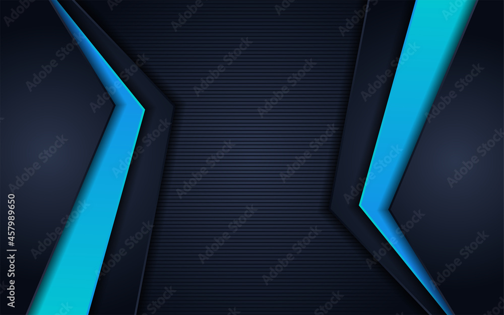 Poster abstract dark with texture line background with line blue