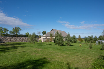 Obraz premium landscape in vormsi island estonia europe