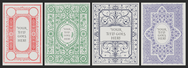 Vintage floral frame. Design elements for use on herbal products, menus, brochures, book covers, packaging design and invitations.