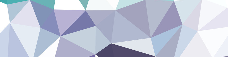 Obraz premium Abstract color Low-Polygones Generative Art background illustration