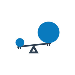 Color big capitulation in small caps flat icon. Simple editable eps vector usable for web and print items.