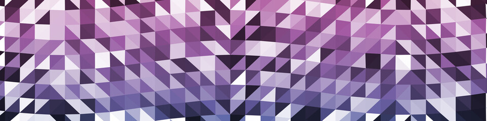 Fototapeta premium Abstract color Low-Polygones Generative Art background illustration