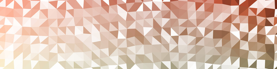 Fototapeta premium Abstract color Low-Polygones Generative Art background illustration
