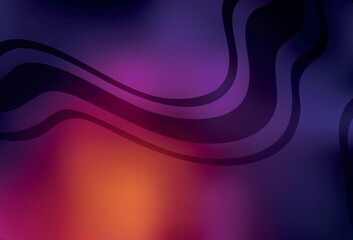 Dark Pink, Yellow vector abstract bright texture.