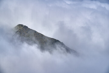 Fagaras mountain range in Romania