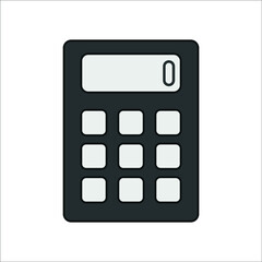 Calculator vector icon. web illustration