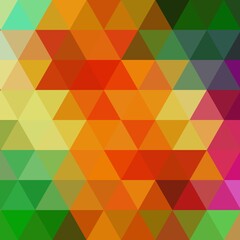 Color triangle background. Abstract vector pattern. eps 10