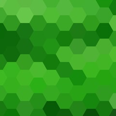Fototapeta na wymiar Green geometric background. hexagonal design. pattern for advertising and presentation. eps 10