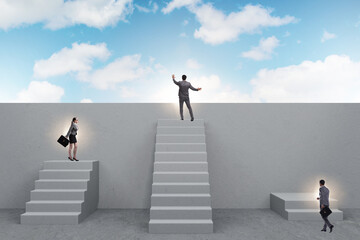 Concept of unfair career progression