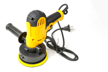 electric handy tool for polishing the surface of the car body