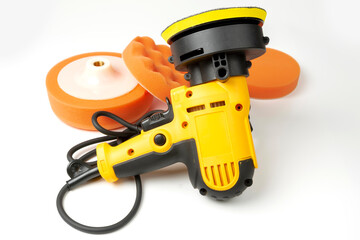 electric handy tool for polishing car body and polishing wheels